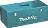 A teal metal toolbox with the Makita logo on the front. Produktbild-Vorschau