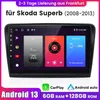 carplay 4GSIM 6+128G Per Skoda Superb II 3T4 3T5 2008-2013 Anteprima dell’immagine prodotto 19