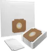 A collection of vacuum cleaner bags on a white background. Produktbild-Vorschau