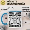 Eishockey Spieler Geschenk Tasse Vintage Ice Hockey Retro Produktbild-Vorschau 3