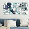 DEQORI Glasbild Echtglas 4x30x60 cm 'Urbaner Doodle-Mix' Produktbild-Vorschau 4