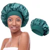 1 Stück Schlafmütze Satin Bonnet Nacht Schlaf Mütze Produktbild-Vorschau 1