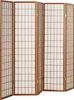 Homestyle4u Paravent Raumteiler 5 teilig Holz Braun Tabak Produktbild-Vorschau 12