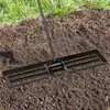 COSTWAY Kovové hrábě na vyrovnávání trávníku, hrábě na Náhled obrázku produktu 2