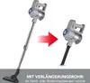 CLEANmaxx Akku-Zyklon-Staubsauger 22,2V - hellgrau/blau Produktbild-Vorschau 4