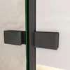 AICA 130cmx140cm Badewannenaufsatz Schwarz mit Blickdichten Produktbild-Vorschau 8