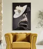 Mauro Ferretti, pannello decorativo, Vienna, cappello, nero Anteprima dell’immagine prodotto 6