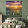 MuchoWow® Wandteppich Wandbehang Italien - Sonnenuntergang Produktbild-Vorschau 4