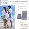 2 in 1 Hamamtuch Rucksack Strandtuch Badetuch - 100% Produktbild-Vorschau 4