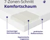 Premium 7 Zonen Kaltschaum-Matratze Härtegrad H2 / H3 - Produktbild-Vorschau 7