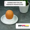 Westmark 6 Eierbecher Punto, rund, weiß, 206222E3 Produktbild-Vorschau 2