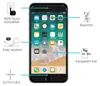 A smartphone screen displaying app icons, with various feature callouts and text annotations around it. Produktbild-Vorschau