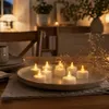 MasterLED LED-Teelichter 24er Set 4 cm 2000 K Flammeneffekt Produktbild-Vorschau 4