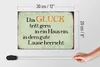 Holzschild Spruch 30x20cm Glück tritt gern ein gute Laune Produktbild-Vorschau 6