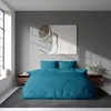 3-tlg Premium Damast Bettwäsche 200x200 + 80x80 cm mit YKK Produktbild-Vorschau 3