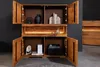 riess-ambiente Highboard GRAND 120cm braun massives Produktbild-Vorschau 6