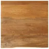 vidaXL Tischplatte mit Baumkante 40x40x2,5 cm Massivholz Produktbild-Vorschau 8