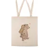 Mr. & Mrs. Panda Tote Bag Papa Bär - Transparent - Produktbild-Vorschau 3