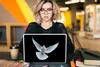 MuchoWow® Laptop Aufkleber Sticker Cover Taube - Vogel - Produktbild-Vorschau 5