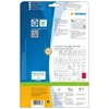 HERMA Universele etiketten, PREMIUM kwaliteit, 99,1 x 38,1 Productafbeelding-voorbeeld 12