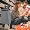 COSTWAY 35L skládací nákupní vozík, nákupní vozík na Náhled obrázku produktu 2