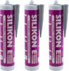 ARLI SET: 3x Silikon 310ml grau Universal Sanitär Bad Produktbild-Vorschau 1