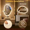 PESENXAN LED-Badspiegel, asymmetrisch, 90 x 60 cm, 3 Produktbild-Vorschau 5