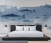 Tadessi Fototapete | Unterwasser | 4.00 m x 2.70 m | Blau | Produktbild-Vorschau 3