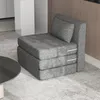 HOMCOM 2 w 1 rozkładana sofa z funkcją spania, wygląd lnu, Podgląd zdjęcia produktu 4
