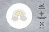 MuchoWow® Mauspad Mousepad Regenbogen - Wolken - Regen - Produktbild-Vorschau 2