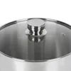 Close-up view of the lid and top rim of a stainless steel pot. Náhľad obrázku produktu