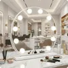 Lustro do makijażu białe make-up 60cm 10 LED barwa światła Podgląd zdjęcia produktu 1