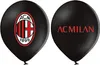 AC Milan-ballonnen voor feestdecoratie, 12 stuks, Productafbeelding-voorbeeld 1