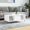 vidaXL Konferenčný stolík vysoký lesk biely 90x50x36,5 cm Náhľad obrázku produktu 2