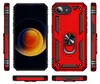 Multiple views of a red phone case with a ring holder. Produktbild-Vorschau