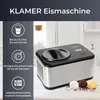 KLAMER Eismaschine 1,5L, 120 W Eiscrememaschine aus Produktbild-Vorschau 2