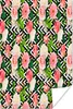MuchoWow® Poster Blumen - Muster - Rosen - Gerbera 120x180 Produktbild-Vorschau 1