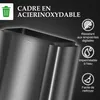 HOMCOM Mülleimer 3x20L Abfalleimer aus Edelstahl mit Produktbild-Vorschau 14
