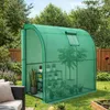Nástenný záhradný skleník 2x1x2m – plastový tunel s Náhľad obrázku produktu 7
