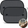 Two car sunshades are shown, with a small inset image of a child in a car seat. Produktbild-Vorschau