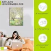 ARTland Leinwandbild Sitzende Frau unter Weiden. 1880 Produktbild-Vorschau 3