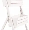 EcoDeco drevený biely kaskádový stojan na kvety 3-radový s Náhľad obrázku produktu 4