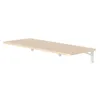 Scaffale pieghevole Maclean / piano d'appoggio in legno Anteprima dell’immagine prodotto 3