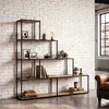CALICOSY -  Bücherregal im Treppen-Design - L160 x H157 cm Produktbild-Vorschau 2