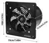 190mm 40W 220V nástěnný odsávací ventilátor s nízkou Náhled obrázku produktu 5