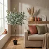 Eukalyptus Baum Kunstpflanze 150cm - Realistische Produktbild-Vorschau 2