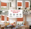Plissee ohne Bohren 60x220cm Orange Produktbild-Vorschau 3