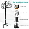 GOPLUS Gartenschlauchhalter, Schlauchhalter aus Metall bis Produktbild-Vorschau 4