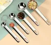 2 x 6  teiliges Messlöffel Set Edelstahl | Dosierlöffel mit Produktbild-Vorschau 8