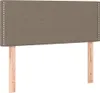 Boxspringbett mit Matratze Taupe 90x200 cm Stoff Produktbild-Vorschau 5